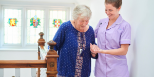 carer providing 24 hour care from A Star Care