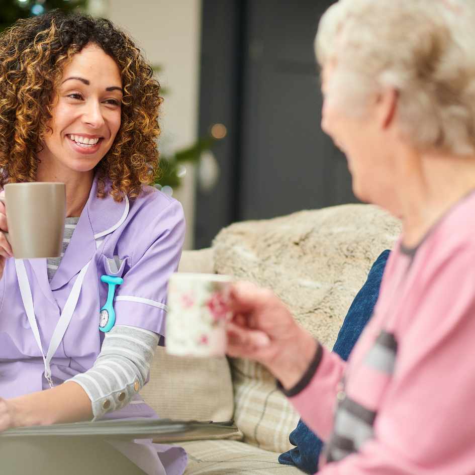 carer providing care at home in Solihull