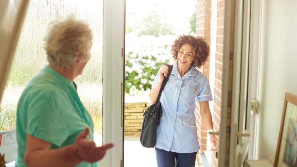 Homecare Professionals home visits or long term care